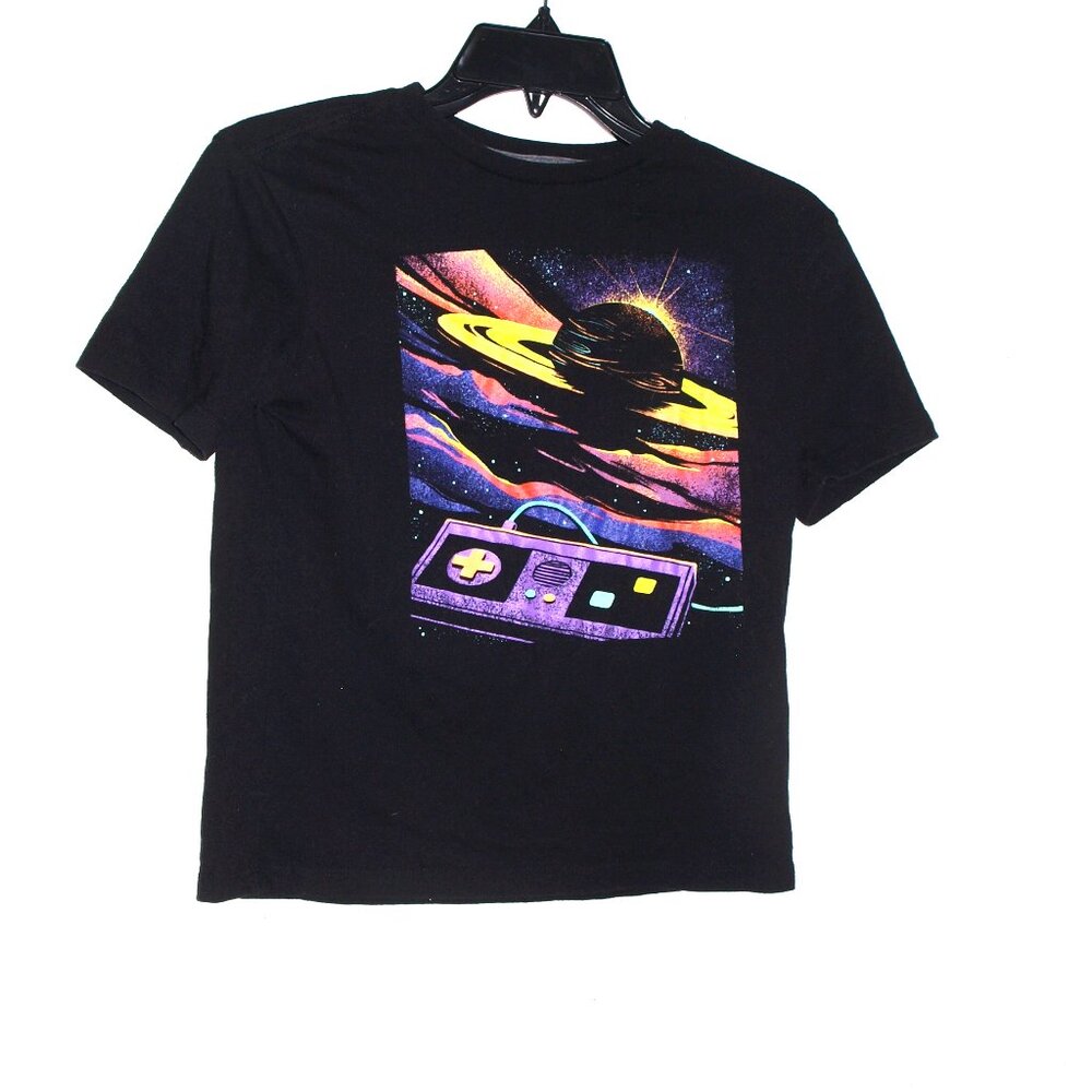 OLD Navy Black Unisex Boy/Girl T-Shirt Size L (10-12)